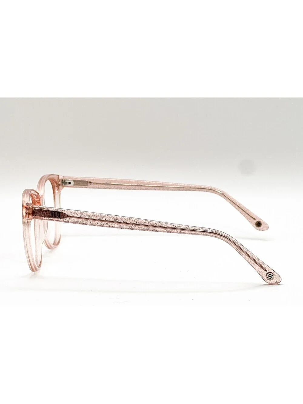 Muse 39-P9470 Pink Glitter Rectangle Authentic Eyeglass Frames 52-14-140